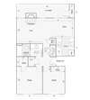 2 bedroom 1 bathroom floor plan 2 bedroom 1 bathroom floor plan at BelAire, California